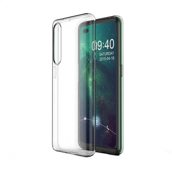 Smcase Oppo Reno3 Pro 5g Kılıf Lüks Tpu Silikon  Tam Kapatan Ekran Koruyucu