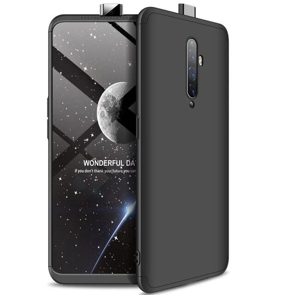 Smcase Oppo Reno 2Z Kılıf 360 Ays zore Sert Kapak