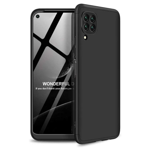 Smcase Huawei P40 Lite Kılıf 360 Ays zore Sert Kapak