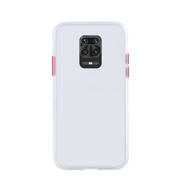 Smcase Xiaomi Redmi Note 9S Kılıf Fri Mat Sert Kapak