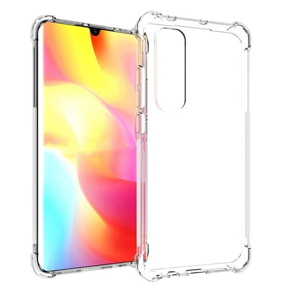 Smcase Xiaomi Mi Note 10 Lite Kılıf Darbe Korumalı Silikon