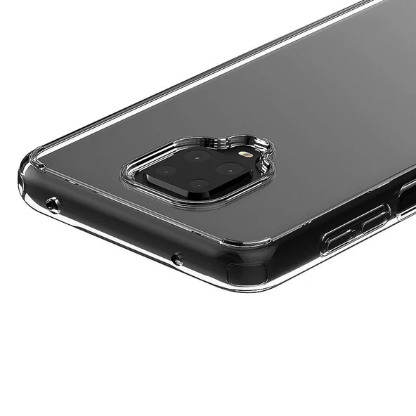 Smcase Xiaomi Redmi Note 9 Pro Kılıf Gard Darbe Korumalı Silikon Nano Ekran Koruyucu - 3