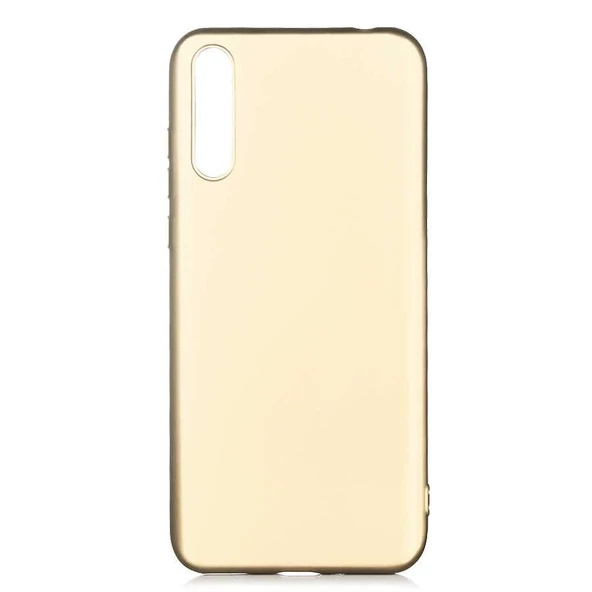 Smcase Huawei P Smart S Kılıf Lüks Mat Silikon  Tam Kapatan Ekran Koruyucu - 4