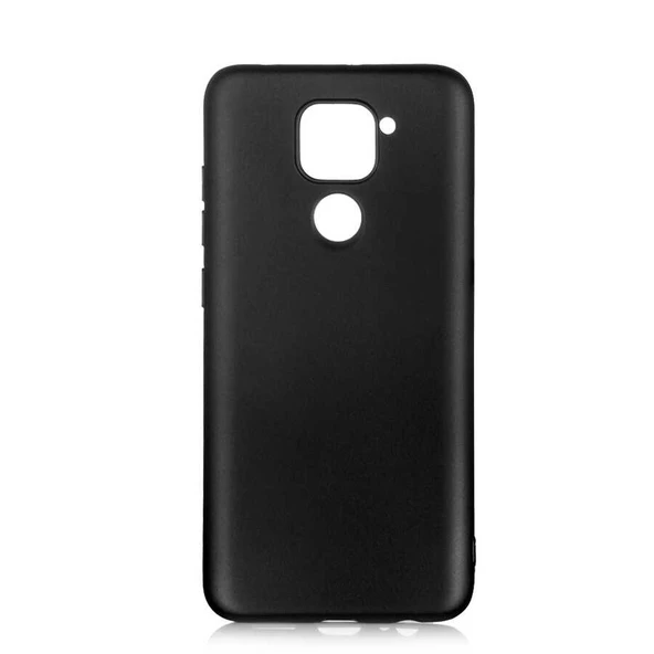 Smcase Xiaomi Redmi Note 9 Kılıf Lüks Mat Silikon  Nano Ekran Koruyucu