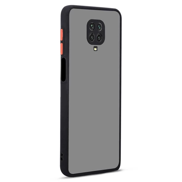 Smcase Xiaomi Redmi Note 9S Kılıf Hux Kamera Korumalı Silikon