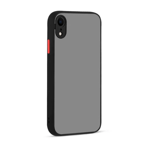 Smcase iPhone XR Kılıf Hux Kamera Korumalı Silikon