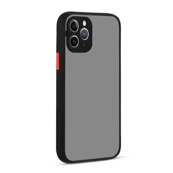 Smcase iPhone 11 Pro Max Kılıf Hux Kamera Korumalı Silikon