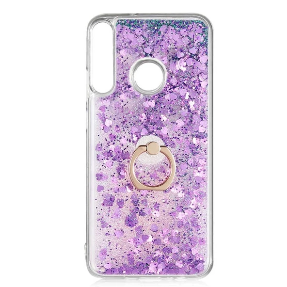 Smcase Huawei Y6P Kılıf Milce Yüzüklü Sulu Silikon - Resim 7