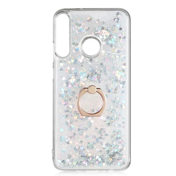 Smcase Huawei Y6P Kılıf Milce Yüzüklü Sulu Silikon - Resim 5