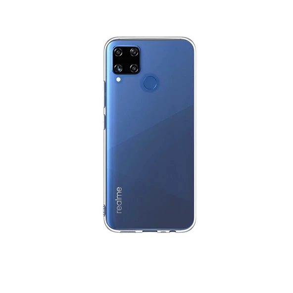 Smcase Realme C15 Kılıf Lüks Silikon