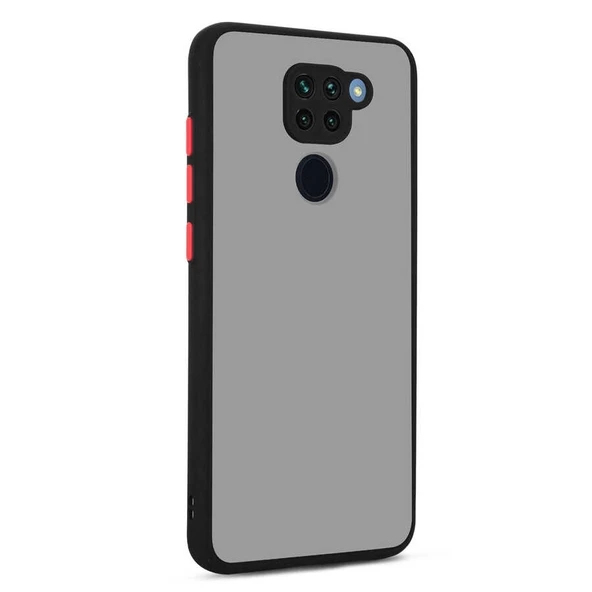 Smcase Xiaomi Redmi Note 9 Kılıf Hux Kamera Korumalı Silikon