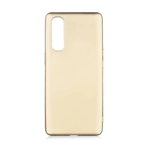 Smcase Oppo Reno4 Kılıf Lüks Mat Silikon  Tam Kapatan Ekran Koruyucu - 4