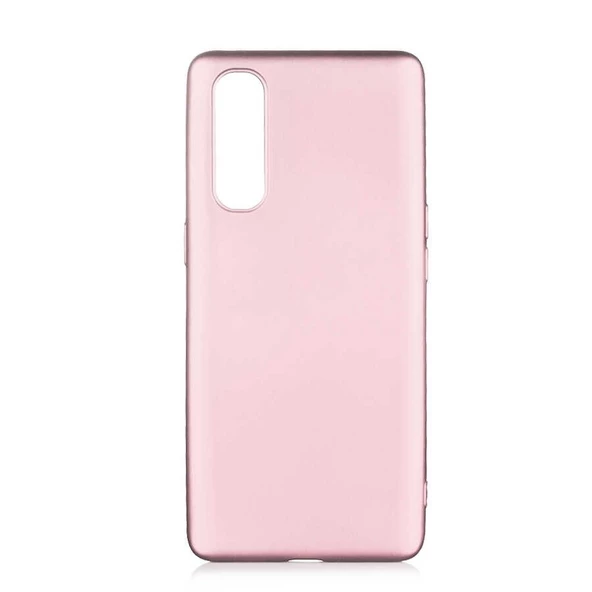 Smcase Oppo Reno4 Kılıf Lüks Mat Silikon  Tam Kapatan Ekran Koruyucu - 7