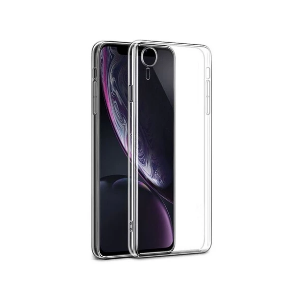 Smcase iPhone XR Kılıf Kamera Korumalı Silikon