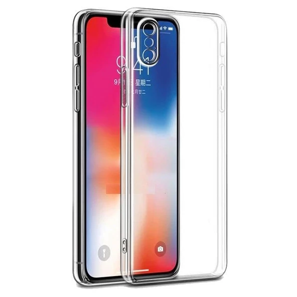 Smcase iPhone XS Kılıf Kamera Korumalı Silikon