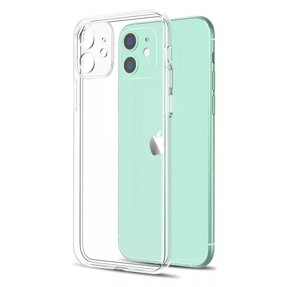 Smcase iPhone 11 Kılıf Kamera Korumalı Silikon