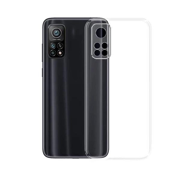 Smcase Xiaomi Redmi K30s Kılıf Kamera Korumalı Silikon