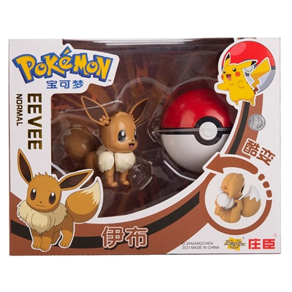 Pokemon Orijinal Lisanslı Elf Topu Eevee