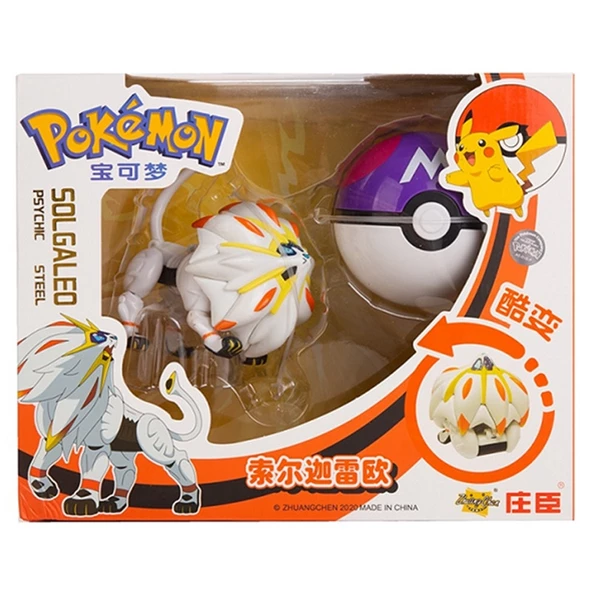 Pokemon Orijinal Lisanslı Elf Topu Solgaleo