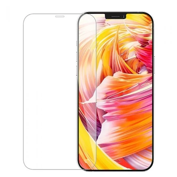 Smcase iPhone 13 Mini Kılıf Lüks Silikon  Nano Ekran Koruyucu - Resim 2