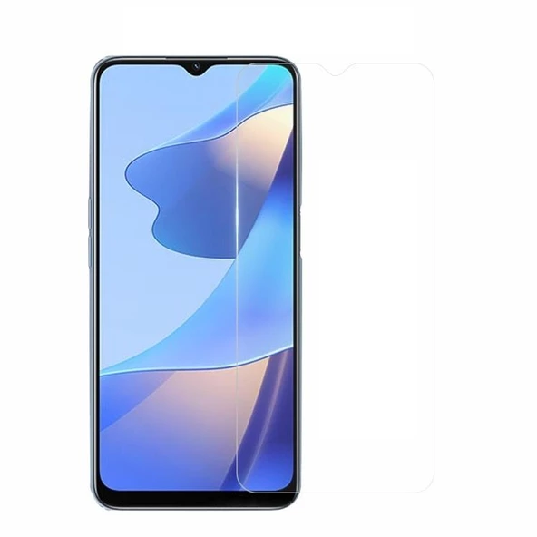 Smcase Oppo A16 Kılıf Kamera Korumalı Negro Karbon Silikon  Nano Ekran Koruyucu - Resim 4