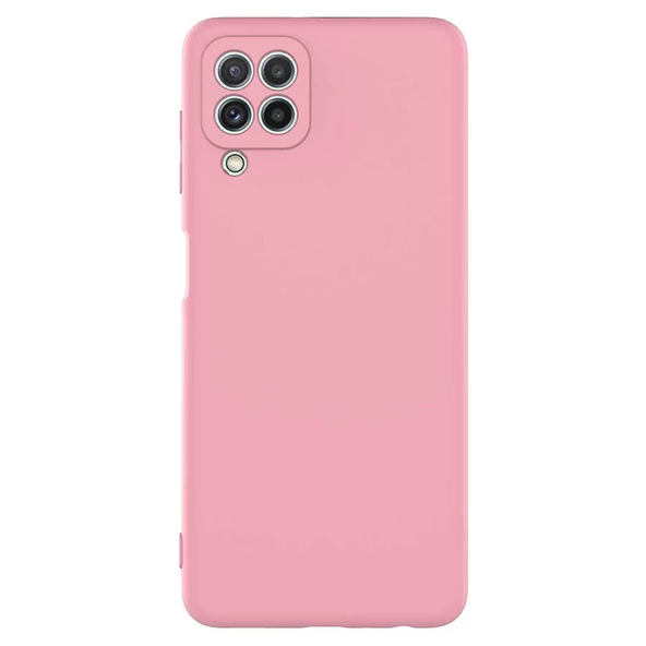 Smcase Samsung Galaxy M32 4G Kılıf Kamera Korumalı Lansman Mat Silikon