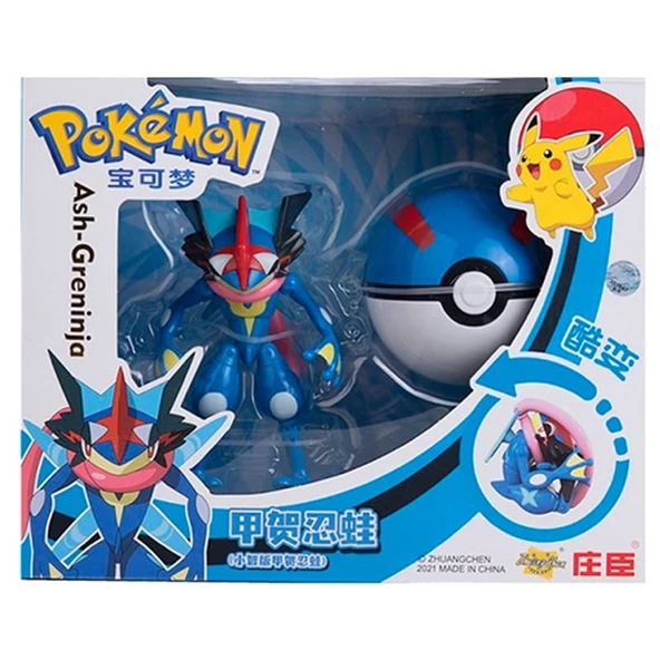 Pokemon Orijinal Lisanslı Elf Topu Ash-Greninja