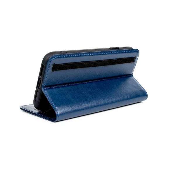 Smcase Xiaomi Redmi Note 9s Kılıf Multi Delüxe Standlı Kartlıklı 2-1 Cüzdan - Resim 8