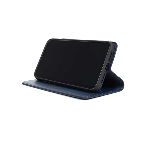 Smcase Xiaomi Poco X3 NFC Kılıf Multi Delüxe Standlı Kartlıklı 2-1 Cüzdan - 11