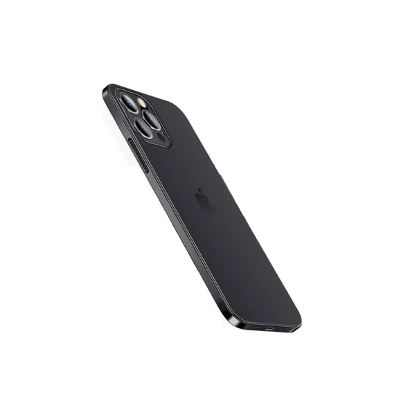 Smcase iPhone 13 Pro Max Kılıf Kamera Korumalı İmax 0.2mm Silikon - Resim 5