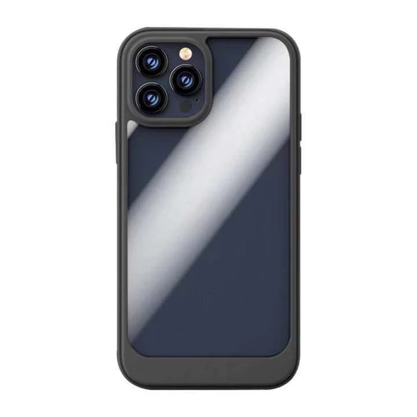 Smcase iPhone 13 Pro Kılıf Hybrid Bumper Shockproof Silikon