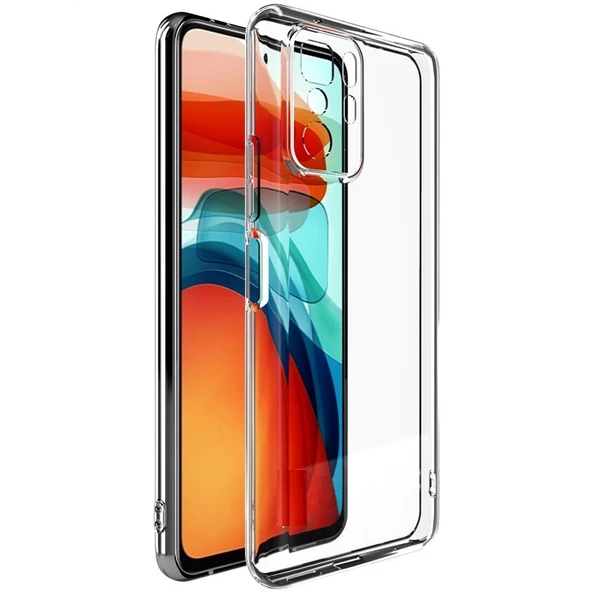 Smcase Xiaomi Poco X3 GT Kılıf Kamera Korumalı Tpu Silikon  Nano Ekran Koruyucu