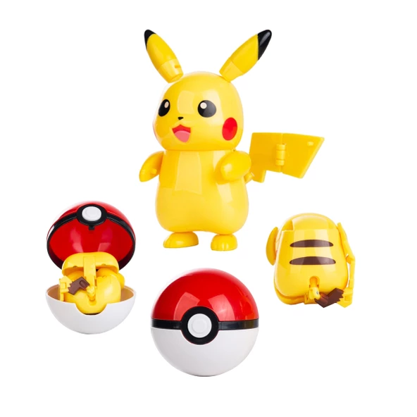 Pokemon Orijinal Lisanslı Elf Topu Pikachu - 2