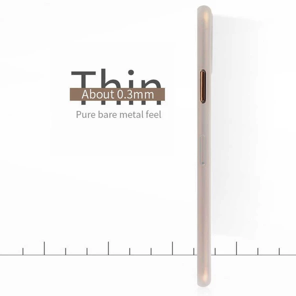 Smcase iPhone 13 Pro Kılıf Kamera Korumalı PP Hayalet Silikon - Resim 3