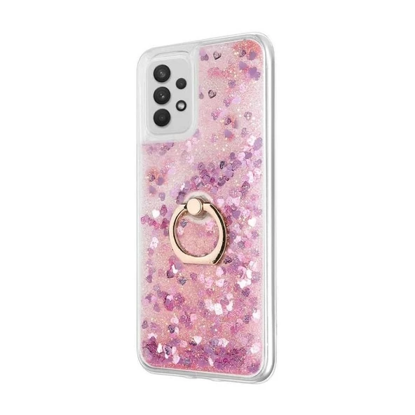 Smcase Samsung Galaxy A52s 5G Kılıf Milce Sulu Yüzüklü Kapak