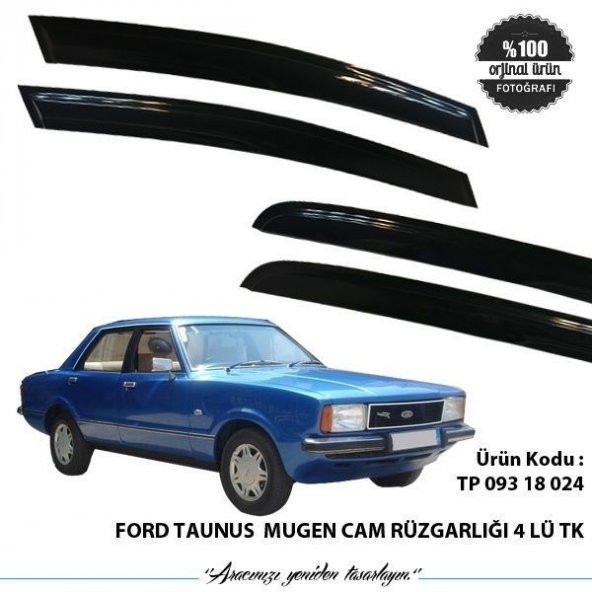HKO Ford Taunus  Mugen Cam Rüzgarlıgı 4 Lü Tk