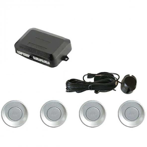 HKO Park Sensörü Ses İkazlı Bibbib E20 Gri Sensör