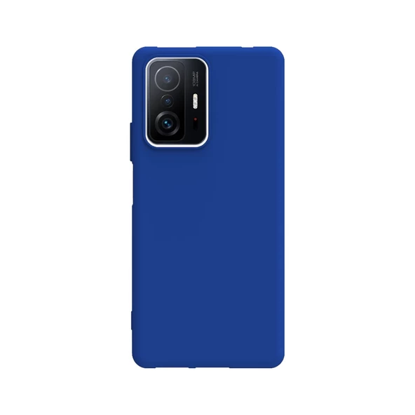 Smcase Xiaomi 11T Kılıf Biye Tpu Silikon  Nano Ekran Koruyucu