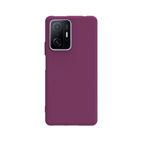 Smcase Xiaomi 11T Pro Kılıf Biye Tpu Silikon  Nano Ekran Koruyucu - 7