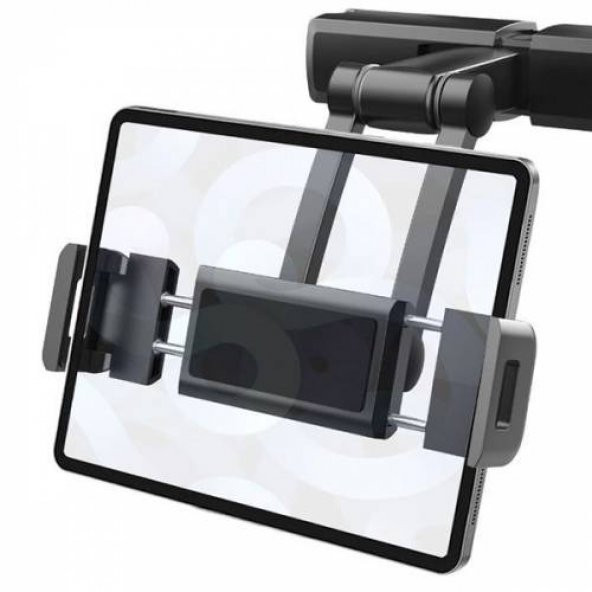 Coofbe 360 Ayarlanabilir  4.7- 12.3 Kadar Araç Arka Koltuk Tablet Tutucu Araç Tablet Telefon Tutucu
