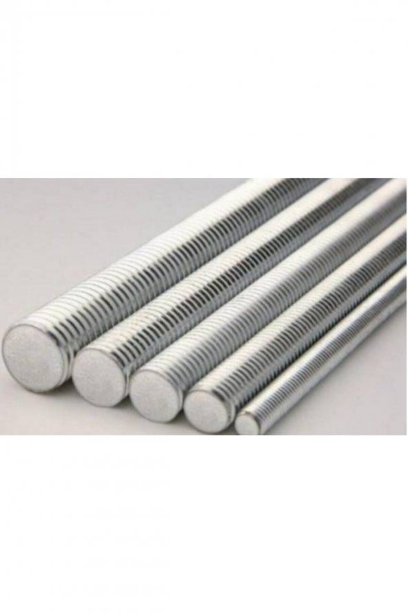Norm Gijon Civata Sonsuz Diş,saplama,tij, Metrik 18mm Saplama 1 Metre Galvanizli