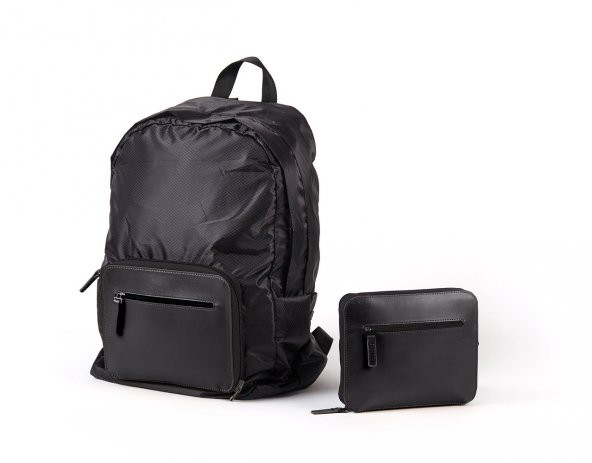 Lexon Packable Katlanabilir Sırt Çantası Siyah - 2