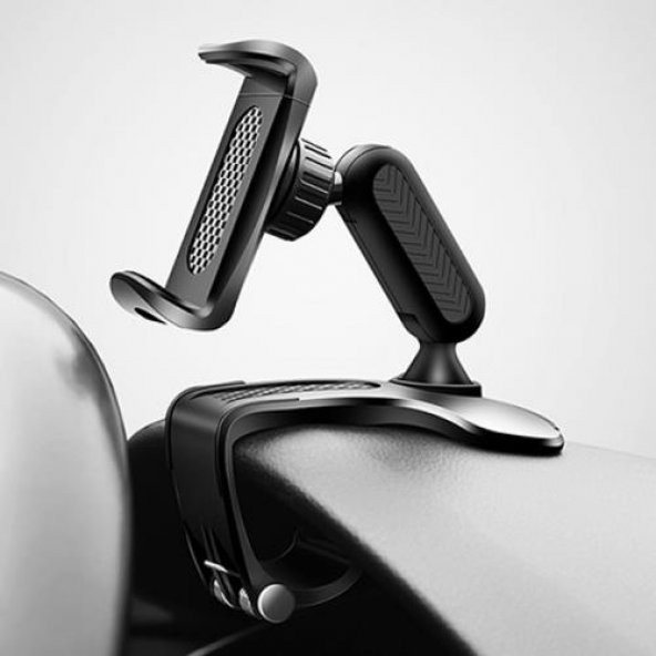 Coofbe Direksiyon Önü Torpido Üzeri Araç Telefon Tutucu Güneşlik Dikiz Aynası Araç Tutucu 360 Dönerli - 2
