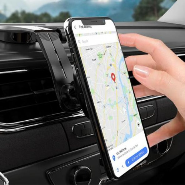 Coofbe  360 Dönebilen Mıknatıslı Torpido Üzeri Araç Telefon Tutucu Yeni Nesil Tasarım Araç Telefon Tutucu - 3
