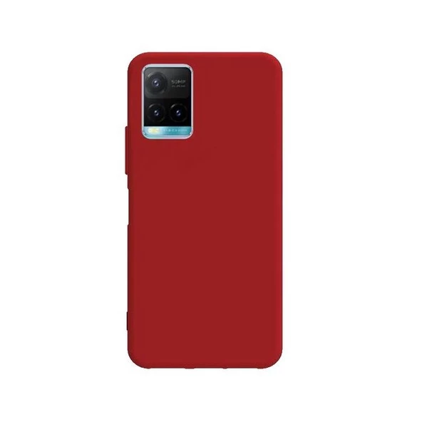 Smcase Vivo Y32 Kılıf Biye Mat Silikon