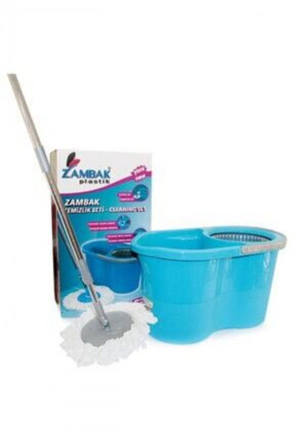 Zambak Temizlik Seti Dönerli Vileda Mop