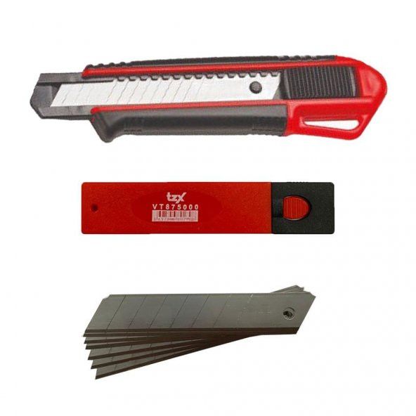 Vip-Tec Vt875101 Profesyonel Plastik Maket Bıçağı 160X18MM + 10 A ürün görseli 1