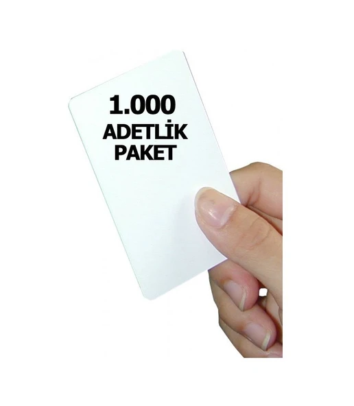 1.Sınıf Proximity Kart (Seri numara baskılı ) 1.000 adet ürün görseli 1