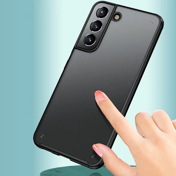 Smcase Samsung Galaxy S22 Plus 5g Kılıf Volk Darbe Korumalı Silikon  Tam Kapatan Ekran Koruyucu - Resim 6