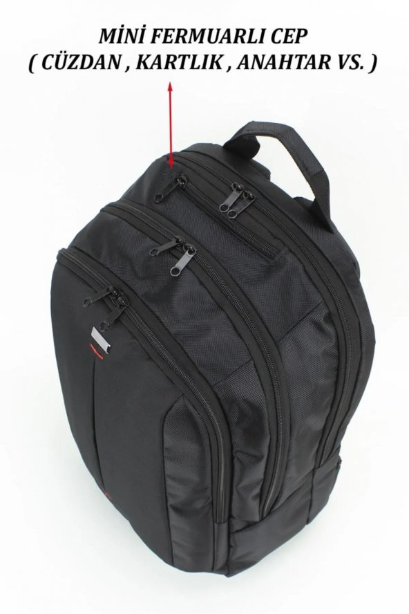Case Club 17,3 Inç Laptop Çantası Geniş Hacimli Suya Dayanıklı Yüzey, Darbeye dayanıklı - 6